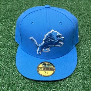 New Era 59FIFTY Detroit Lions Fitted Hat. NWT